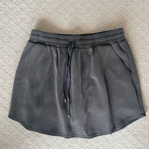 Altar'd State Charcoal Gray Skort